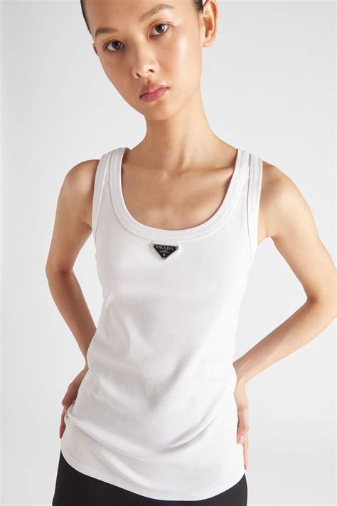 top prada bianco|Prada Tops for Women .